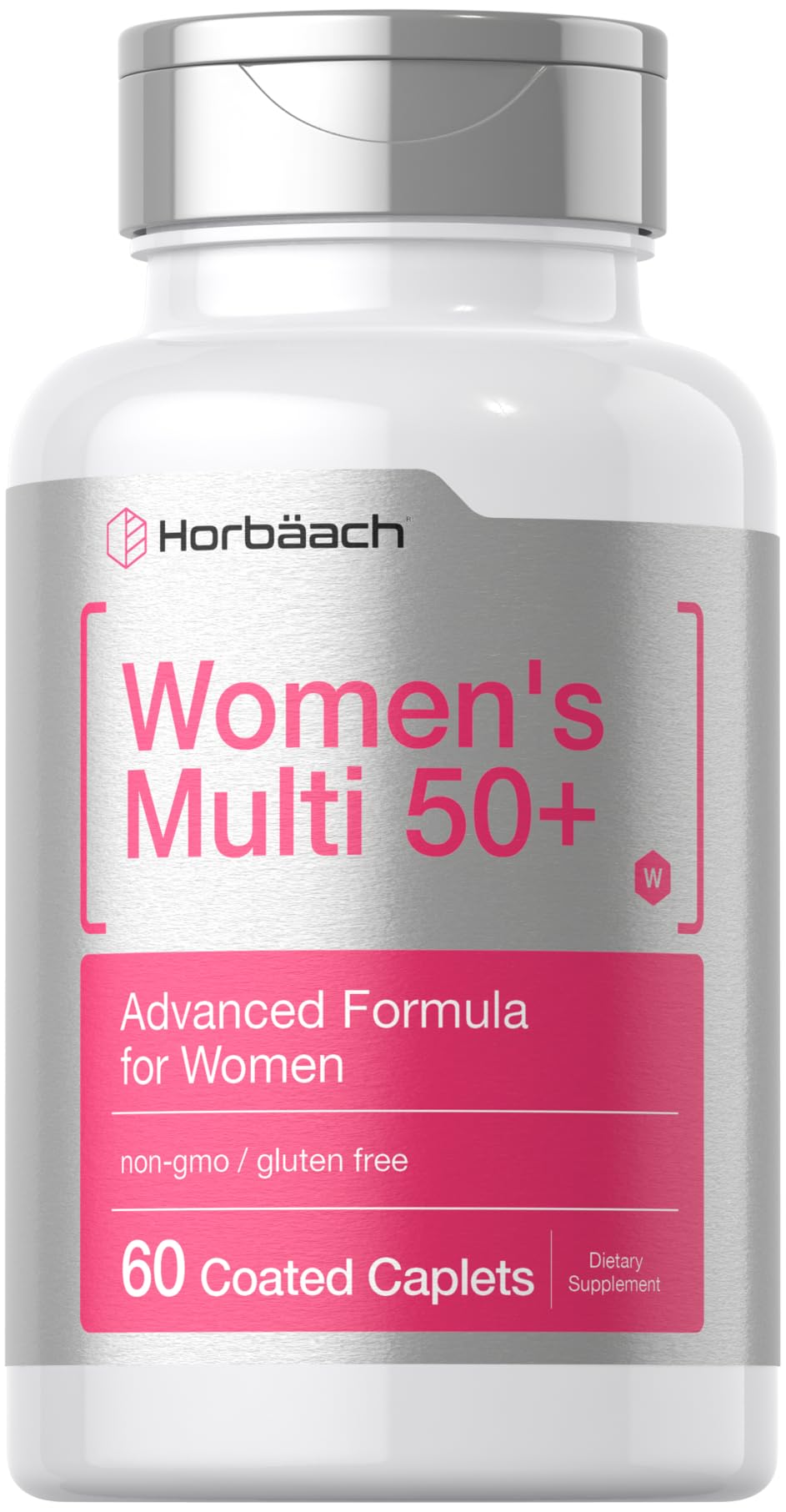 Horbäach Women's Multivitamin 50 Plus Caplets 60 Count