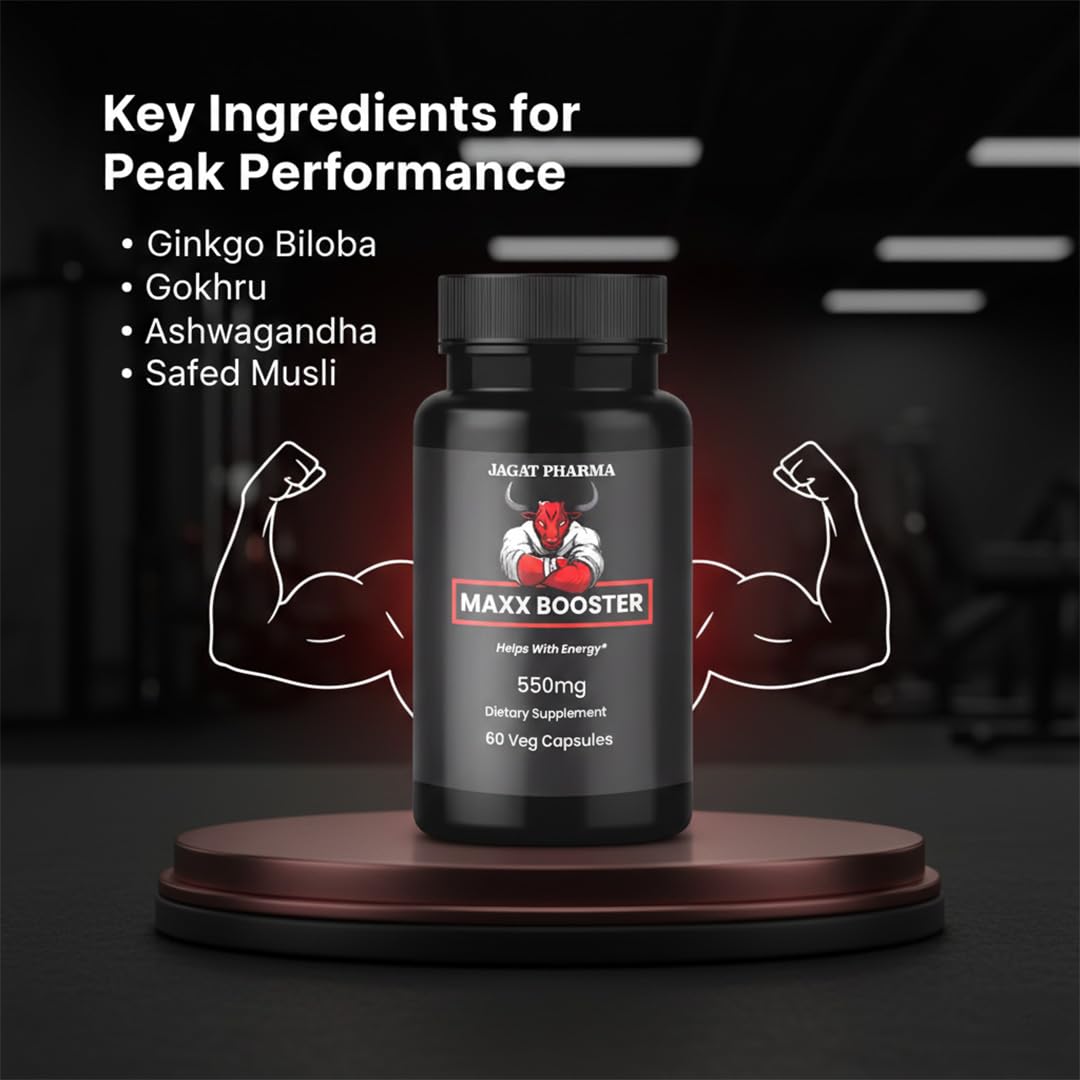Jagat Pharma Maxx Booster for Men Capsule, 1 Count