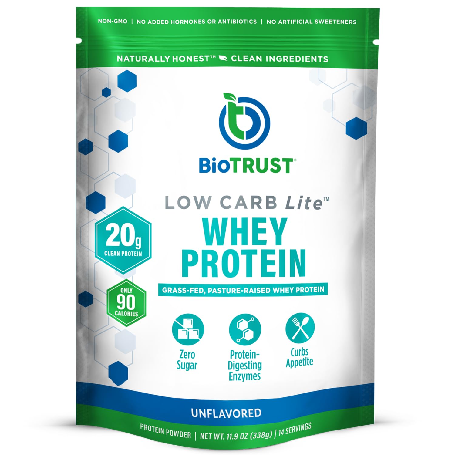 BioTrust Low Carb Lite Low Calorie Protein Powder, 14 Servings
