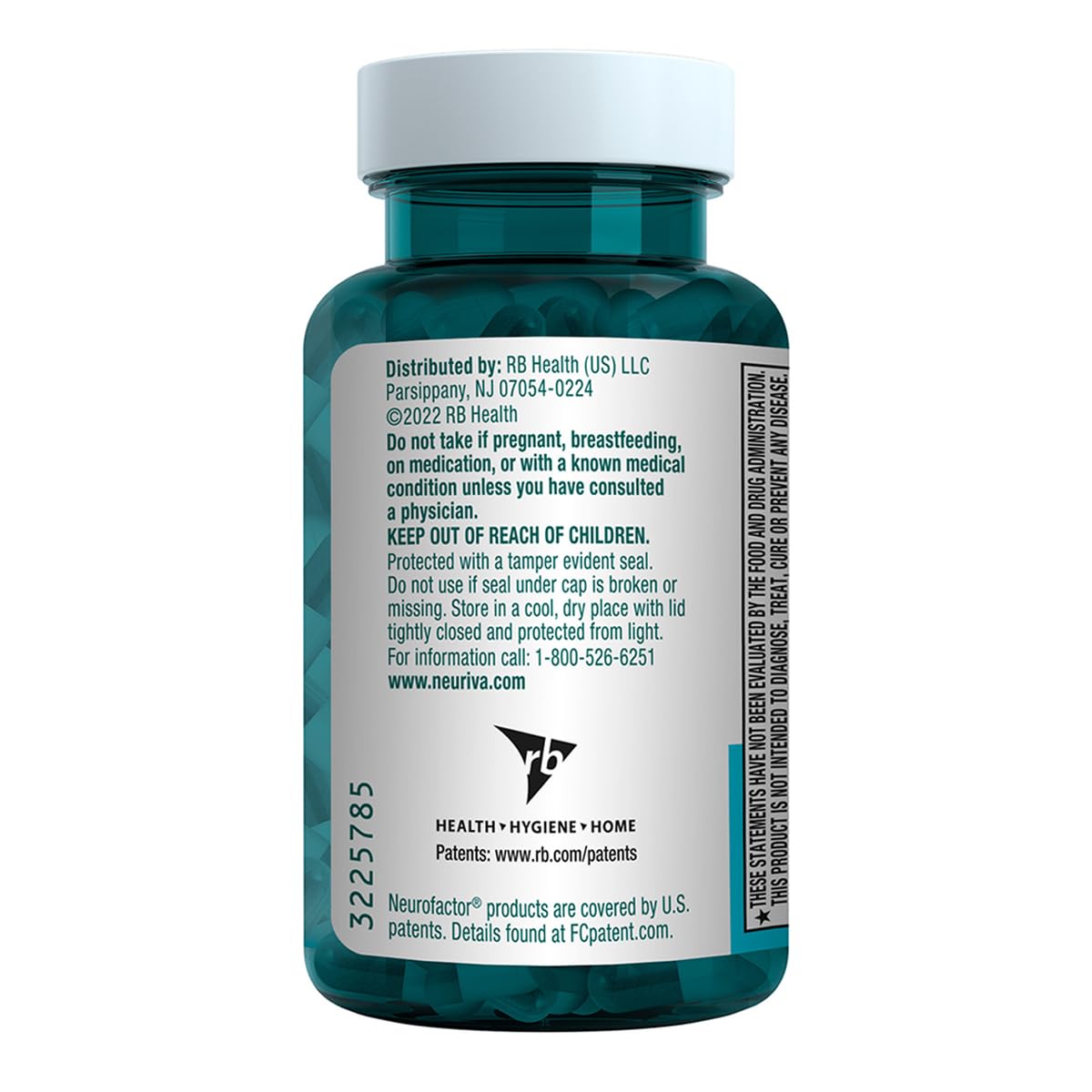 NEURIVA Plus Brain Supplement for Memory, Focus & Concentration Capsules, 360 Capsules