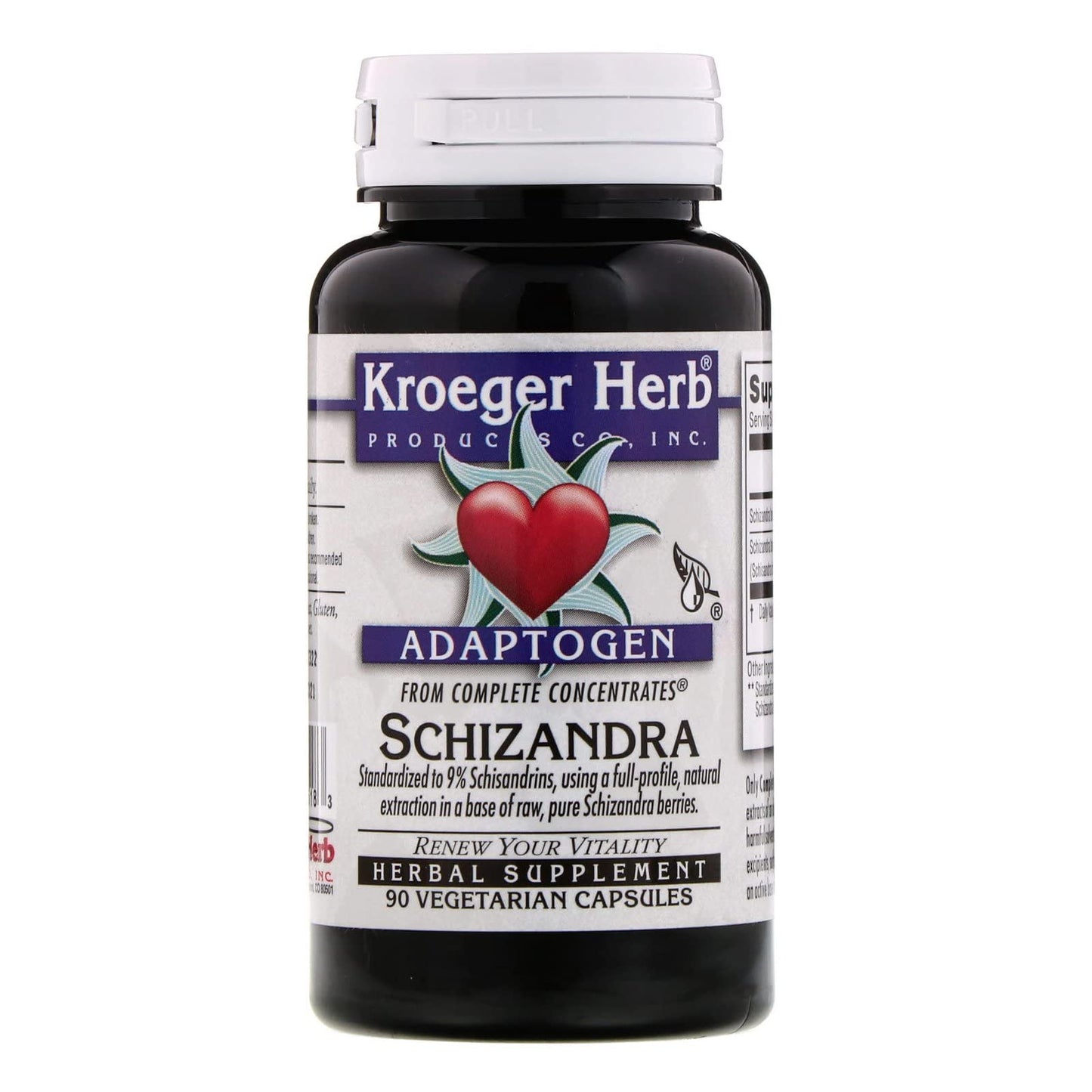 Kroeger Herb Products Schizandra Capsules 1 Count