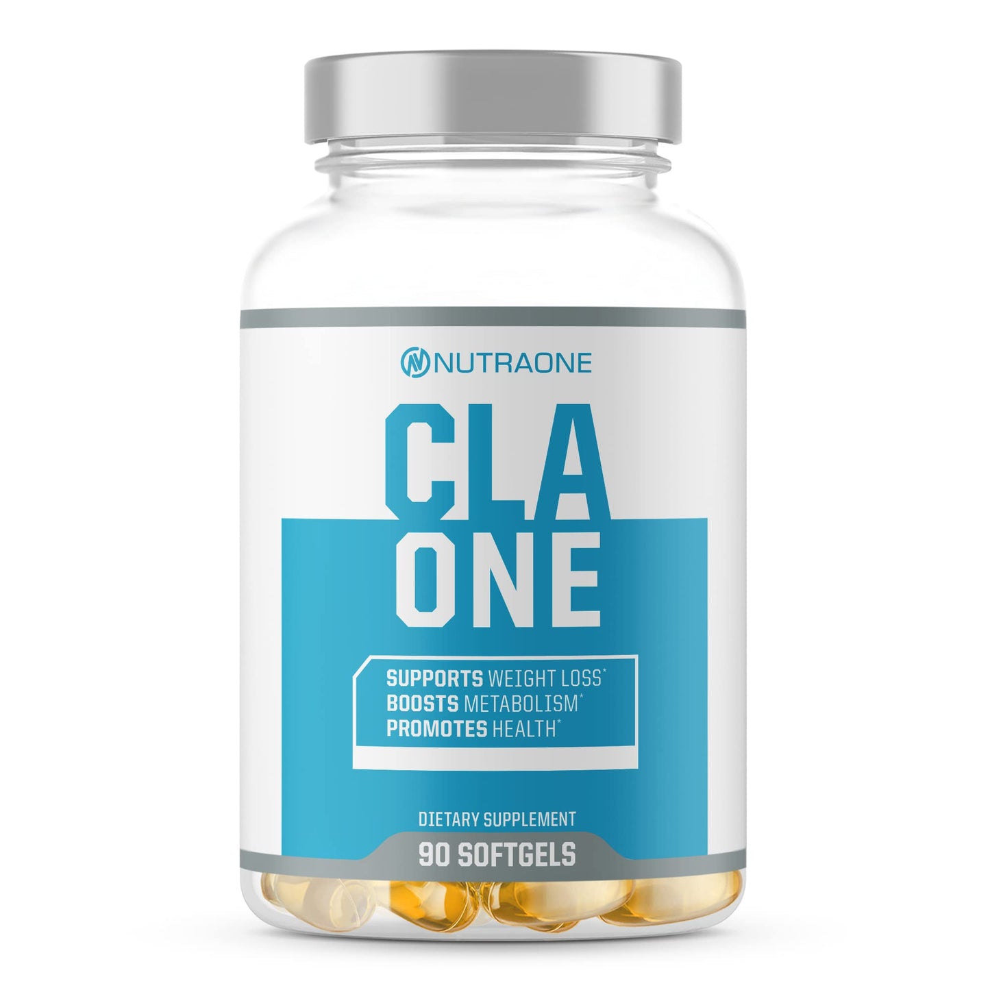 NutraOne CLAOne Supplement from Nutrition Conjugated Linoleic Acid (CLA) Natural Supplement Capsules 90 Count