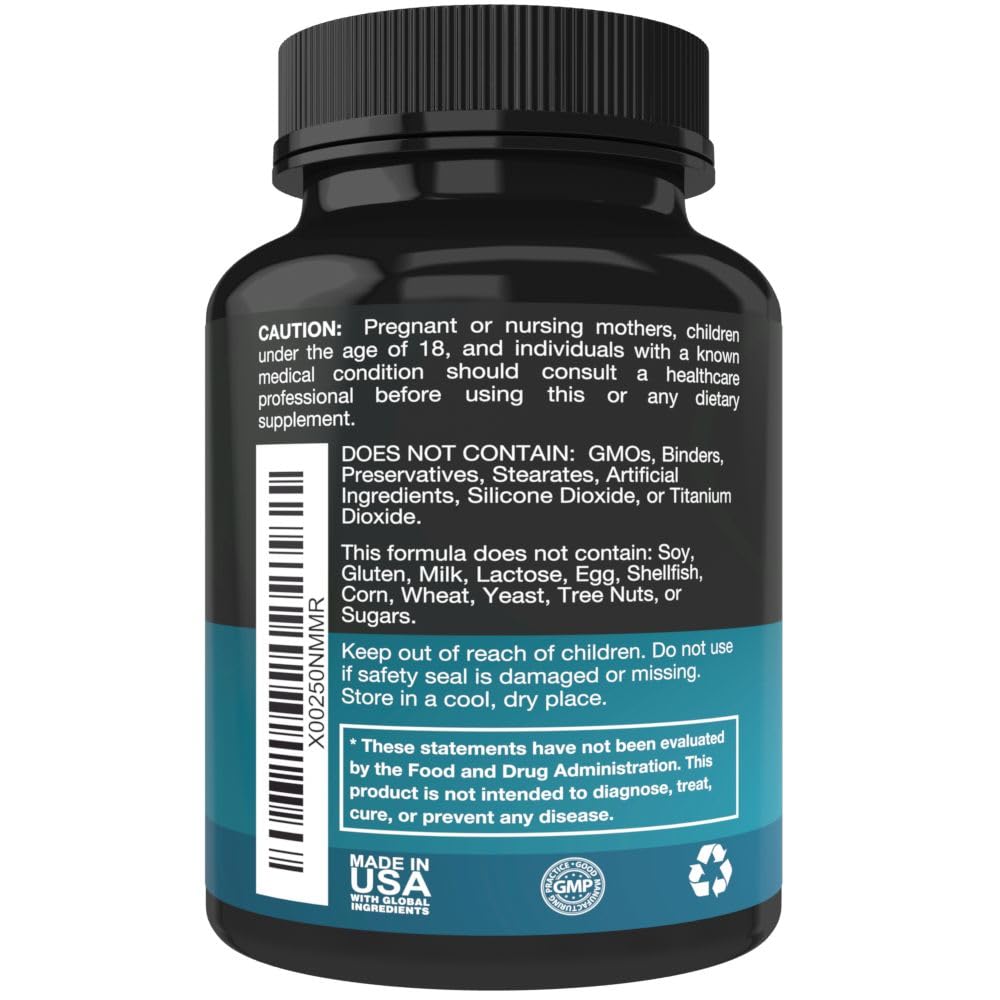 Purest Vantage Lions Mane Supplement 90 Capsules