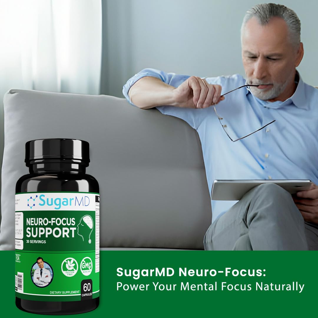 SugarMD Neuro-Focus Support 60 Capsules