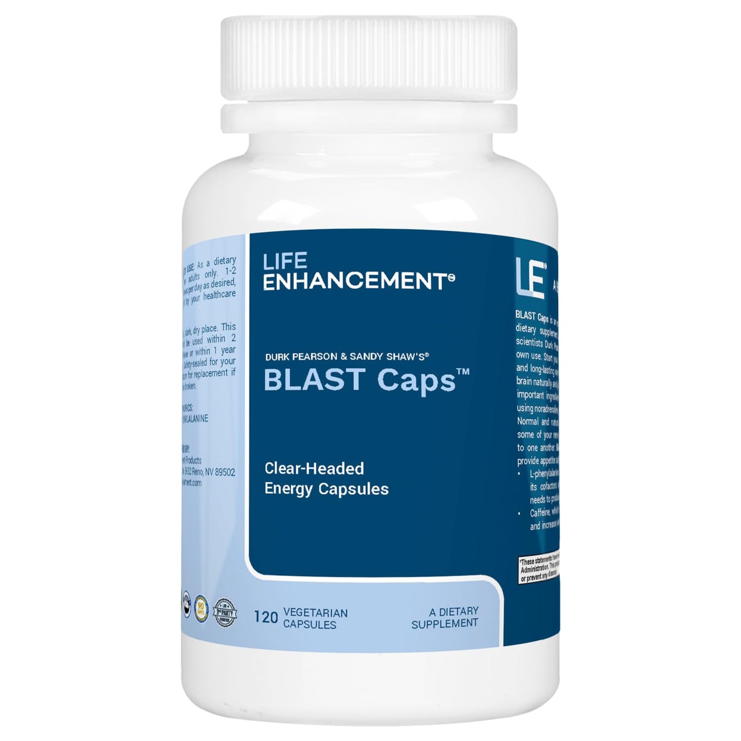 Life Enhancement Blast Caps Capsule 120 Capsules
