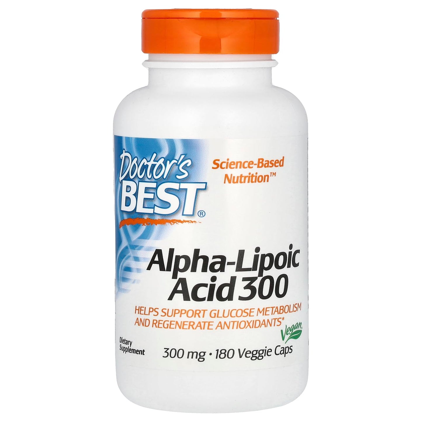 Doctor's Best Alpha Lipoic Acid 300-180 Capsule, 1 Count