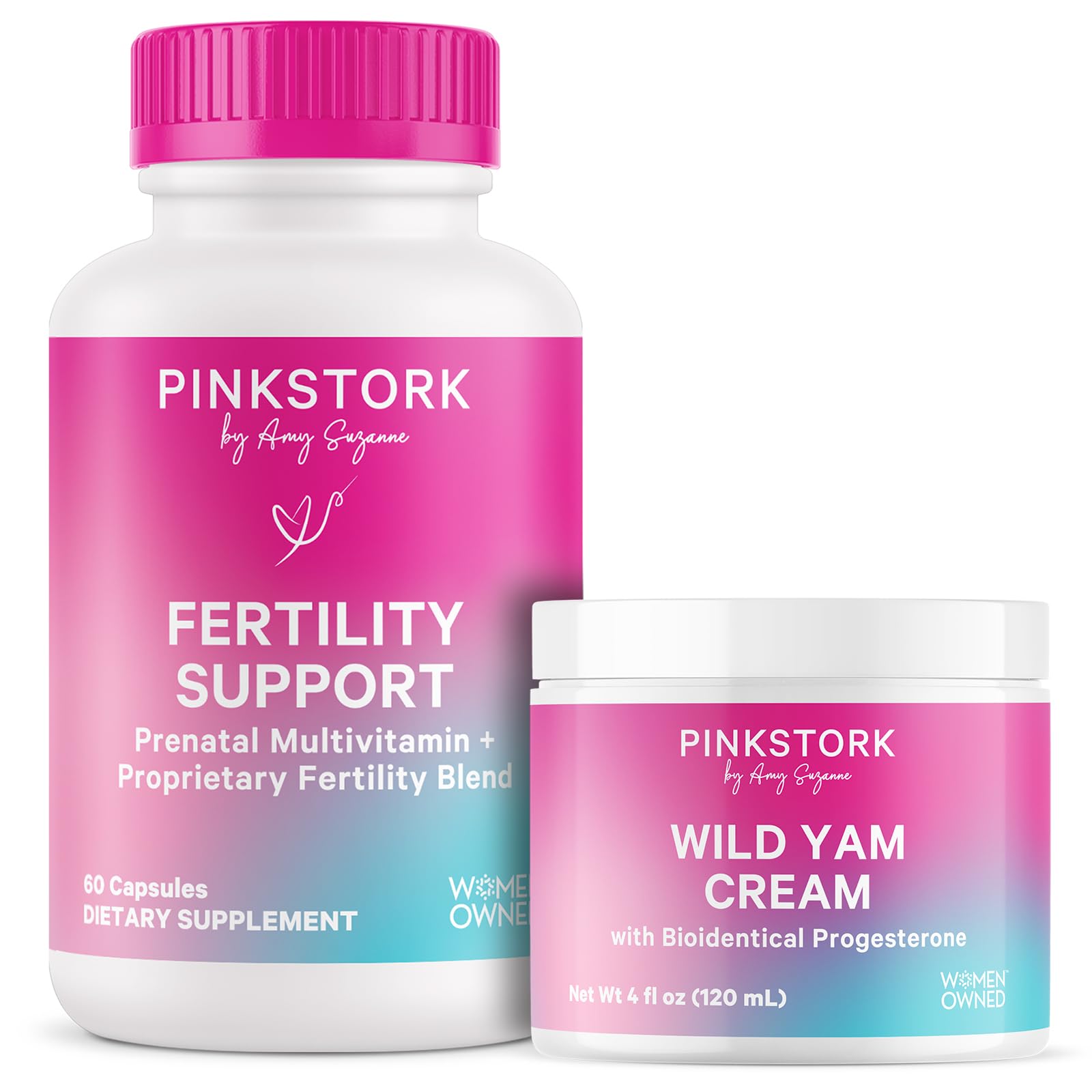 Pink Stork Fertility Supplements for Women Capsule 2 Count