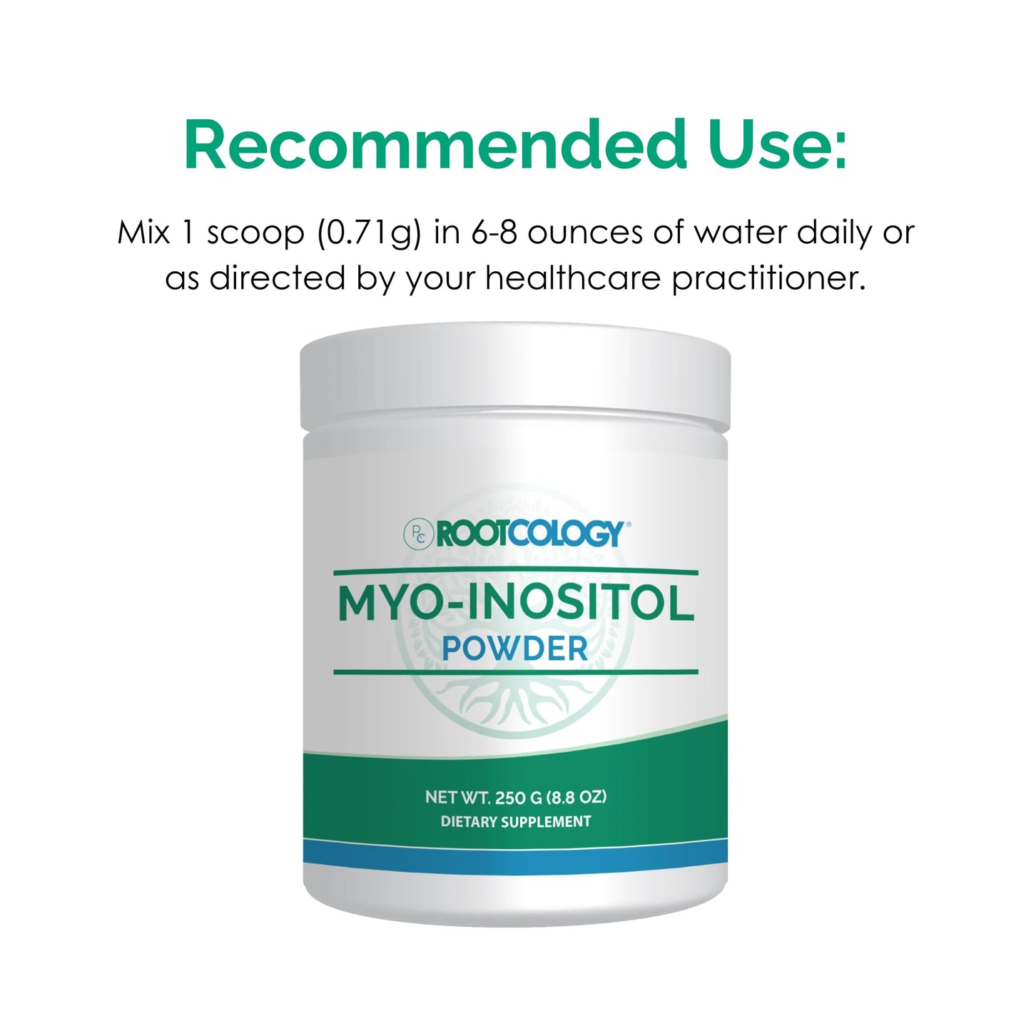 Rootcology Myo-Inositol Powder 8.8 Ounce