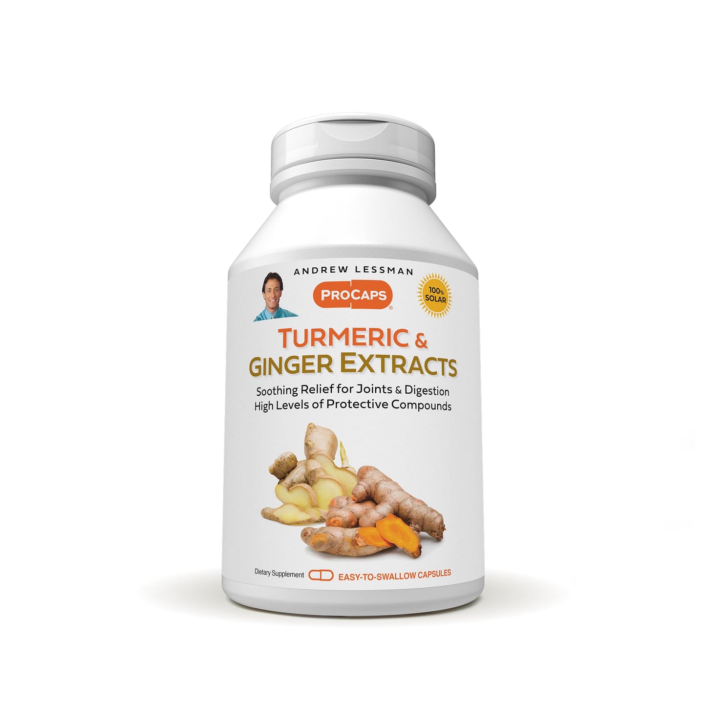 Andrew Lessman Turmeric and Ginger Extracts Capsules 30 Count