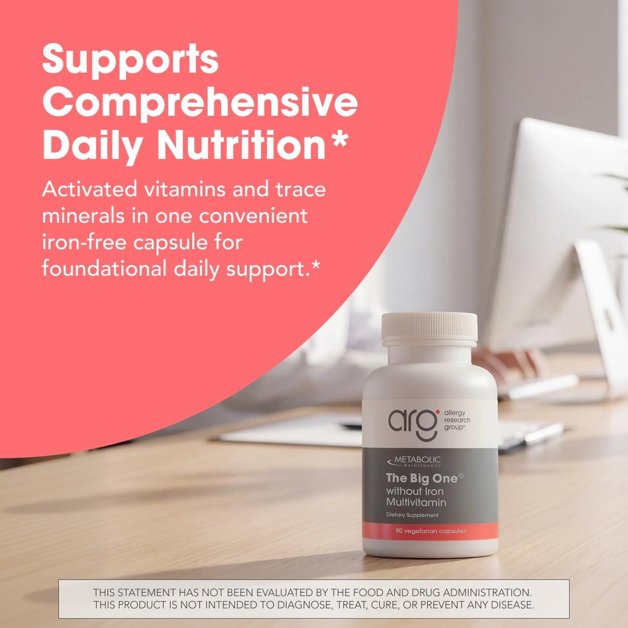 Metabolic Maintenance The Big One Without Iron Multivitamin 90 Capsules
