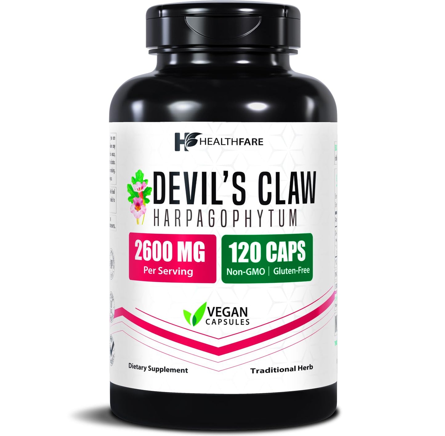 Healthfare Devils Claw Root Capsules 120