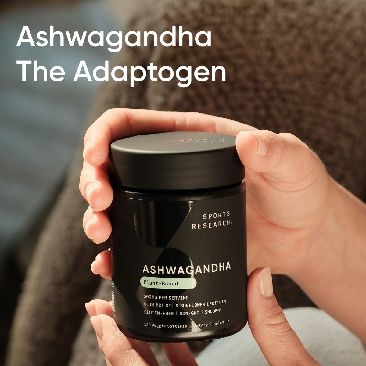 Sports Research Ashwagandha w/Coconut MCT Oil 60 Softgels