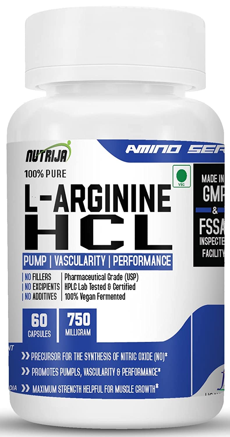 NutriJa L-Arginine HCL Powder, 1 Pack