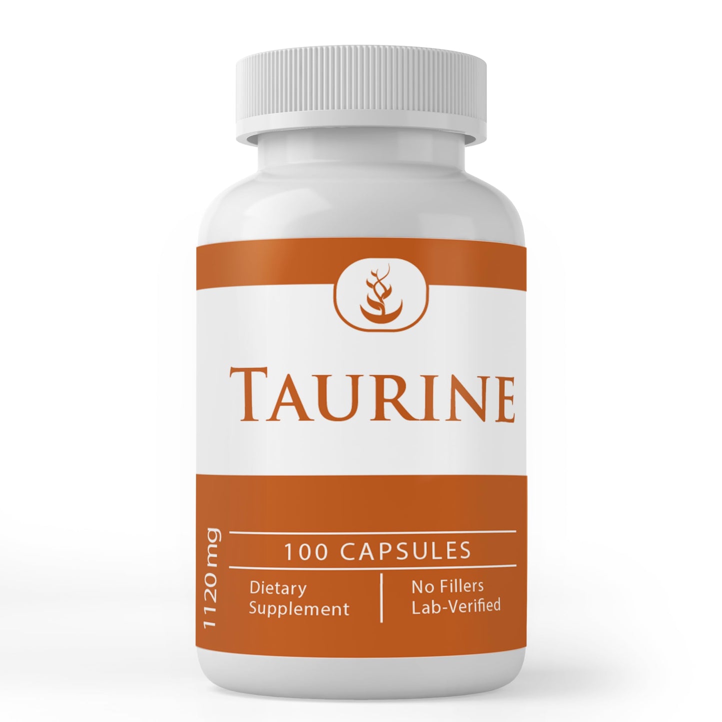 Pure Original Ingredients Taurine Capsules 100