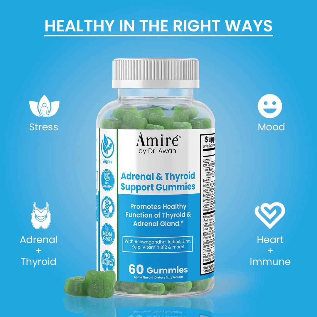 Amire Thyroid Support Gummies 180 Count