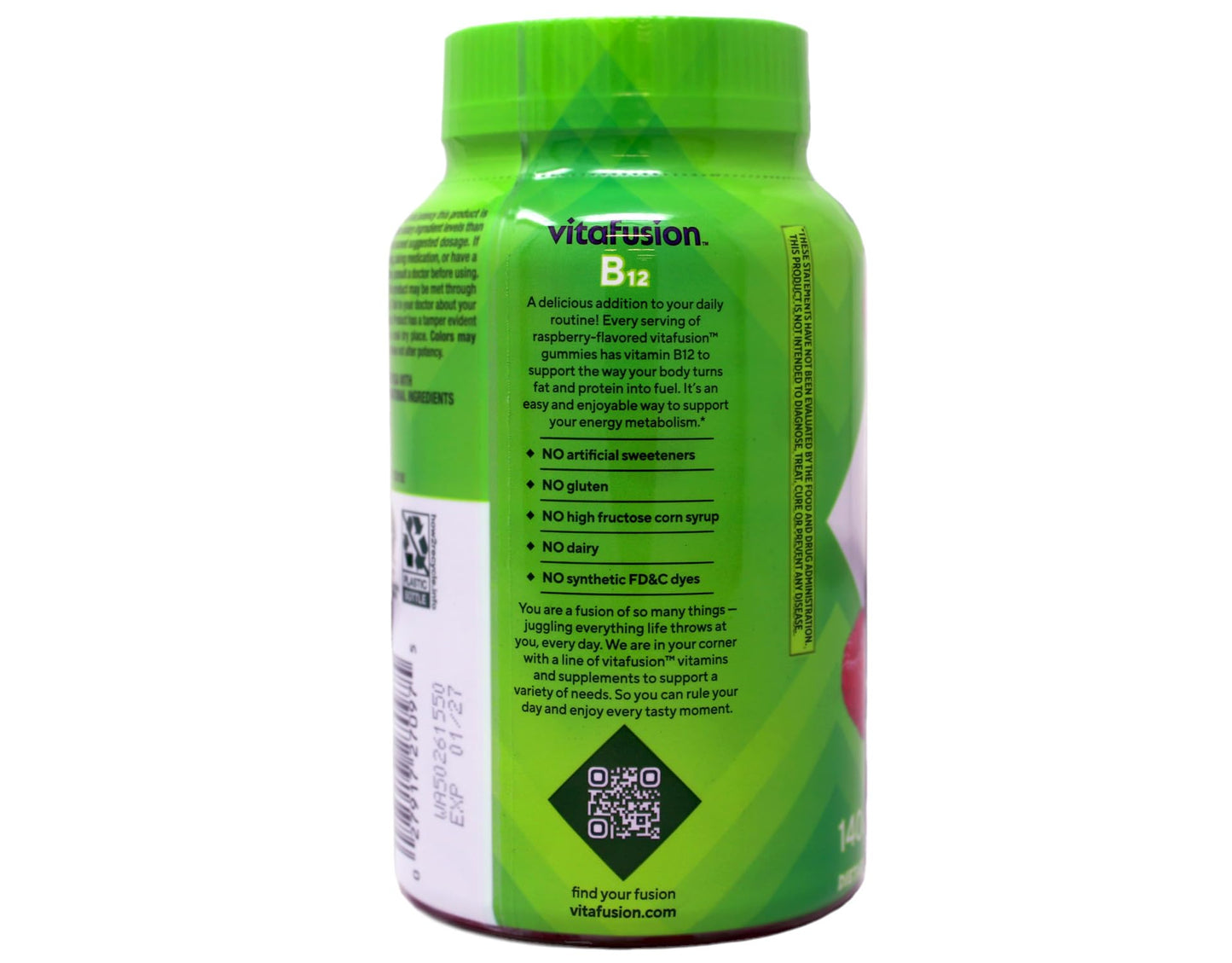 Vitafusion B-12 1000mcg Gummy 280 Count