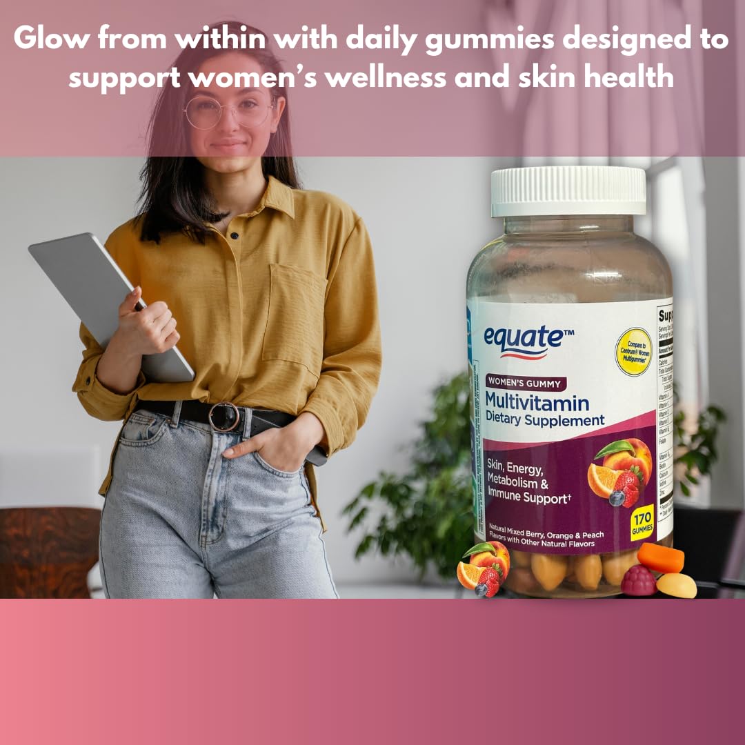 FUSION SHOP STORE Smart choices, meaningful life! Multivitamin Gummies Gummy 170 Count