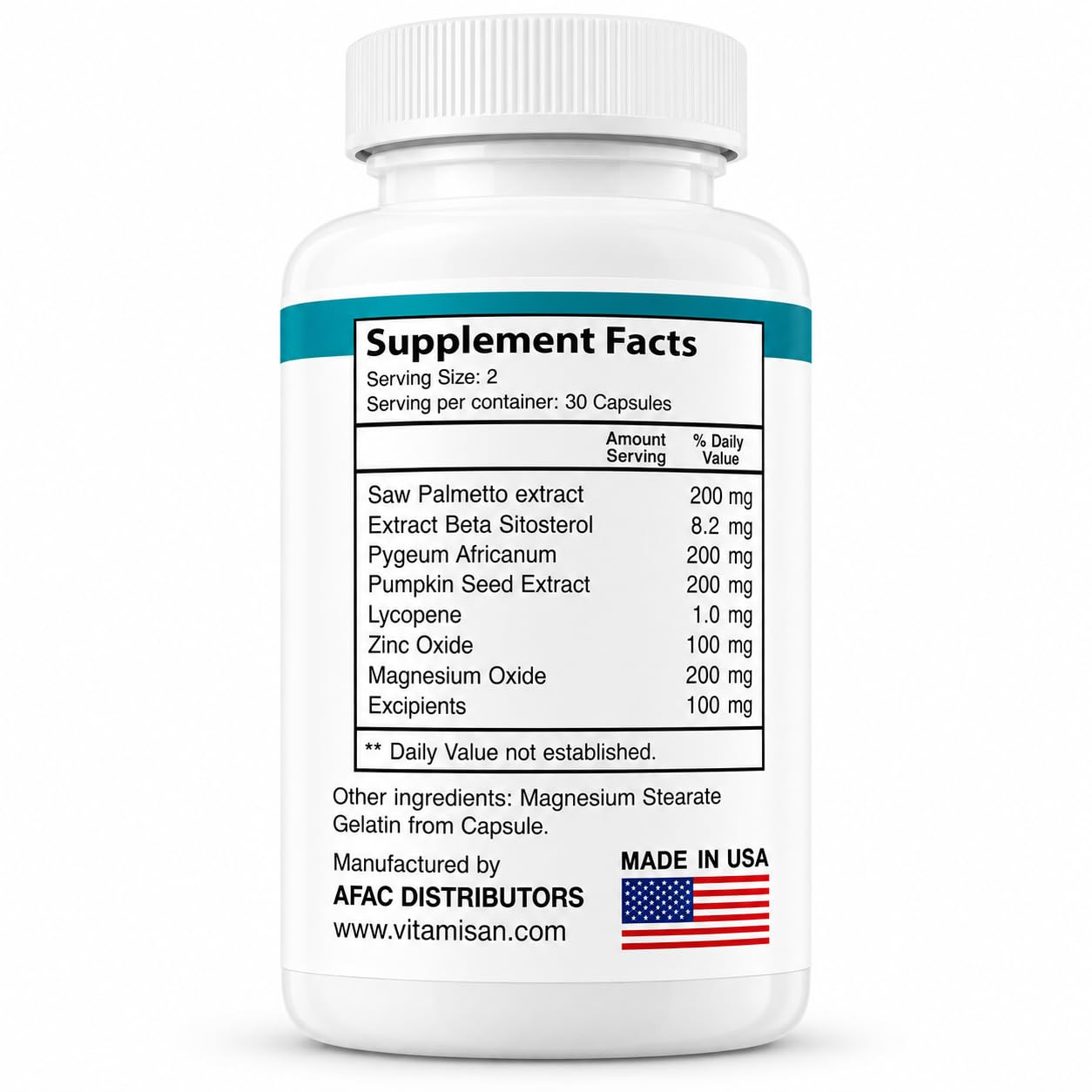 Prosta San XL Beta Sitosterol with Saw Palmetto Capsule 60 Capsules