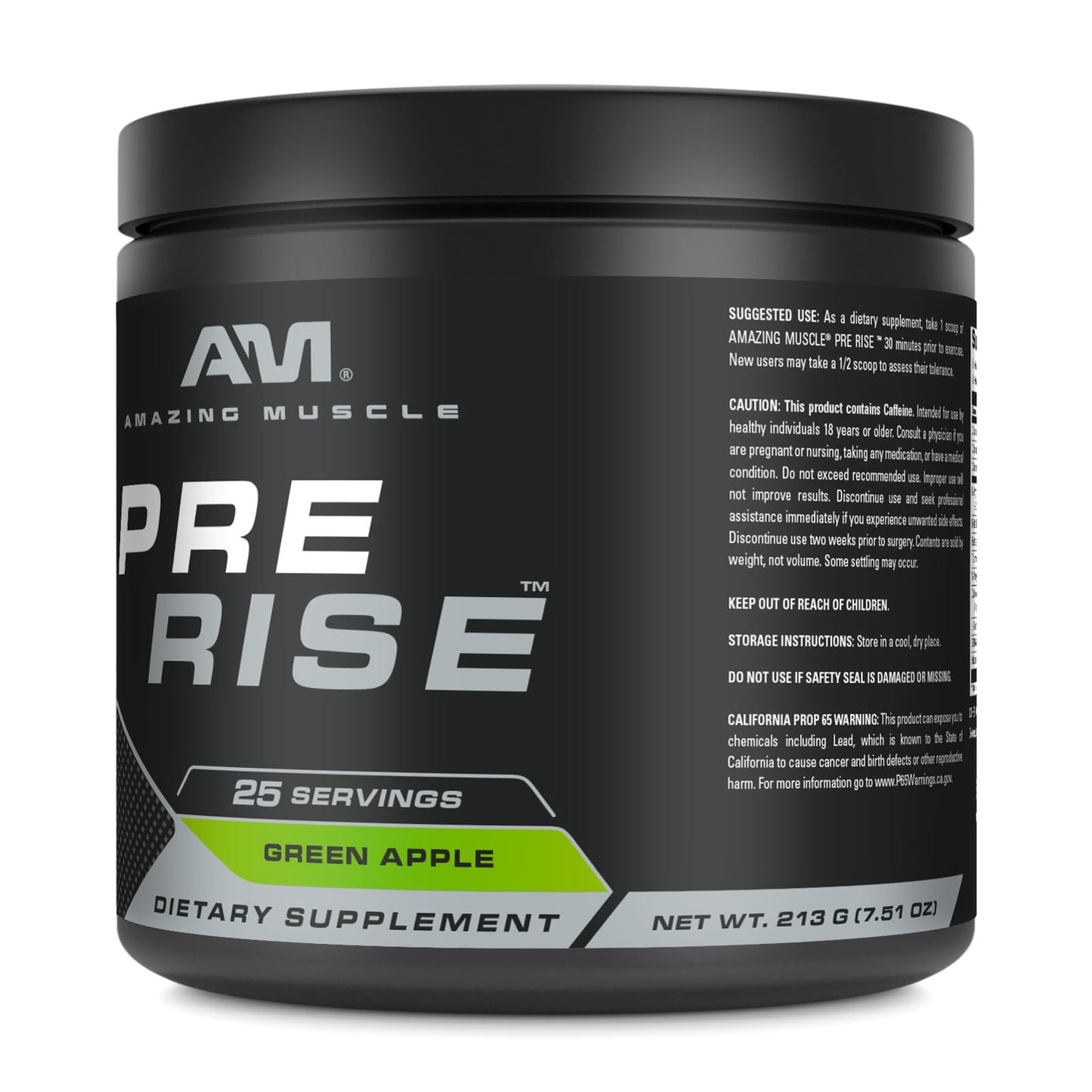 Amazing Muscle Pre Rise Powder 1 Ounce