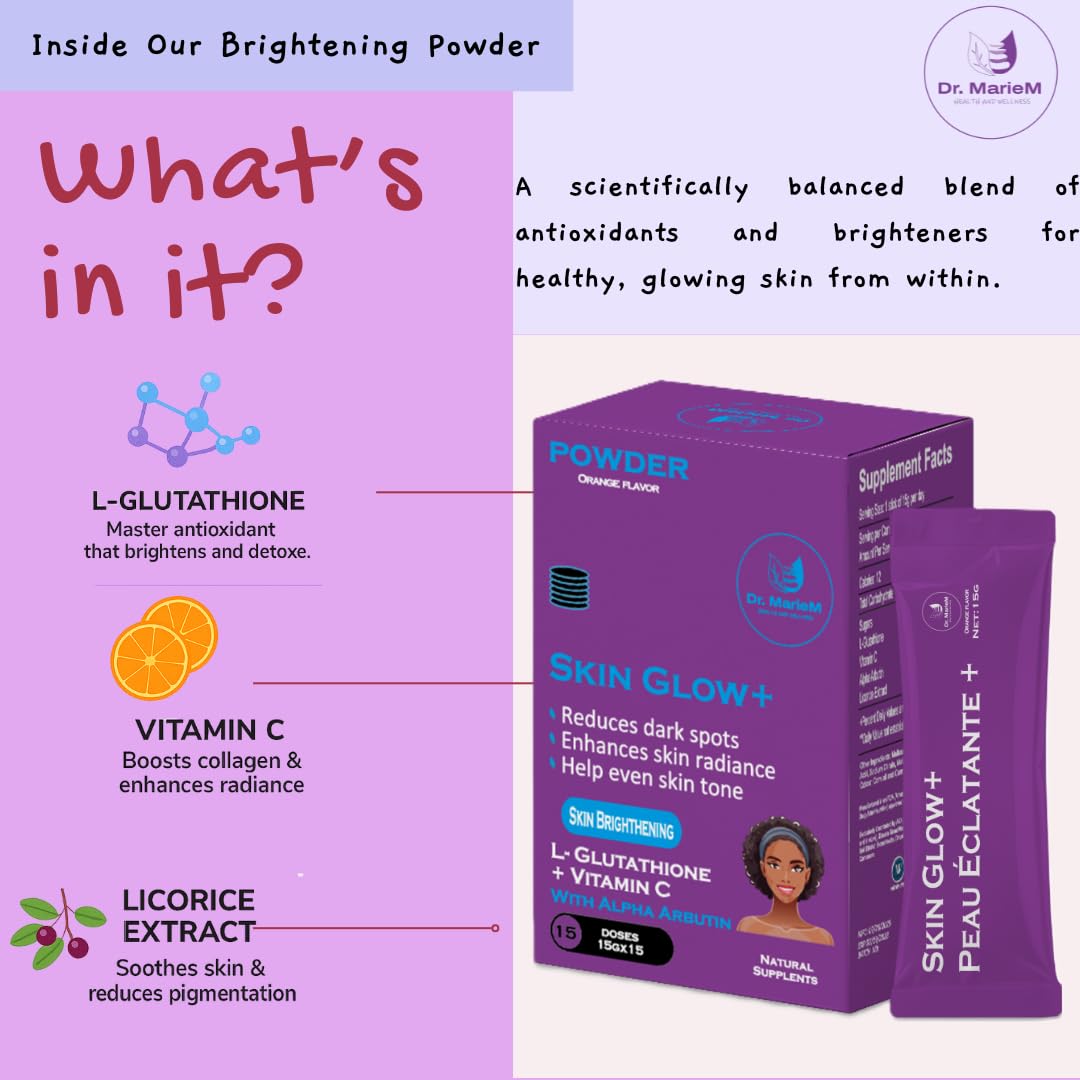 Dr. MarieM Skin Glow+ Brightening Powder 15
