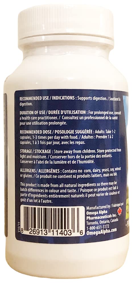 Omega Alpha Multi-Zyme Capsules 90 Count