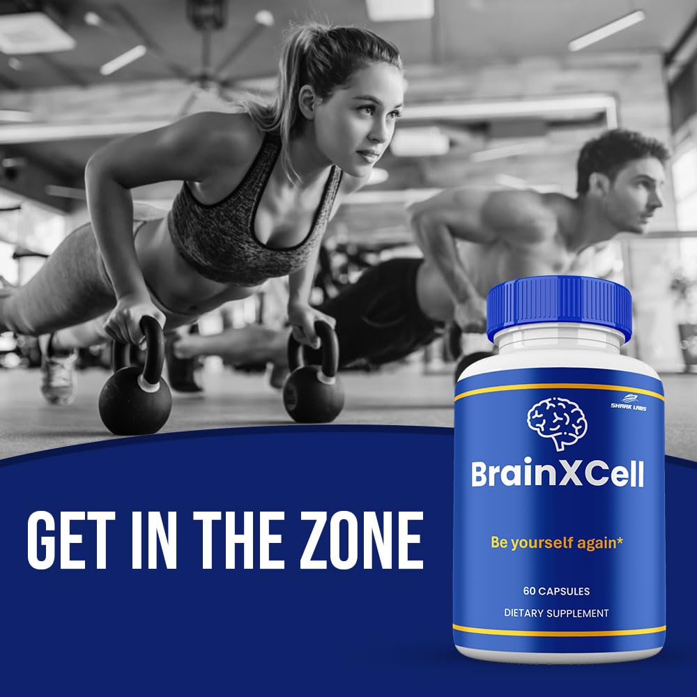 Shark Labs BrainXCell Capsules 60 Count