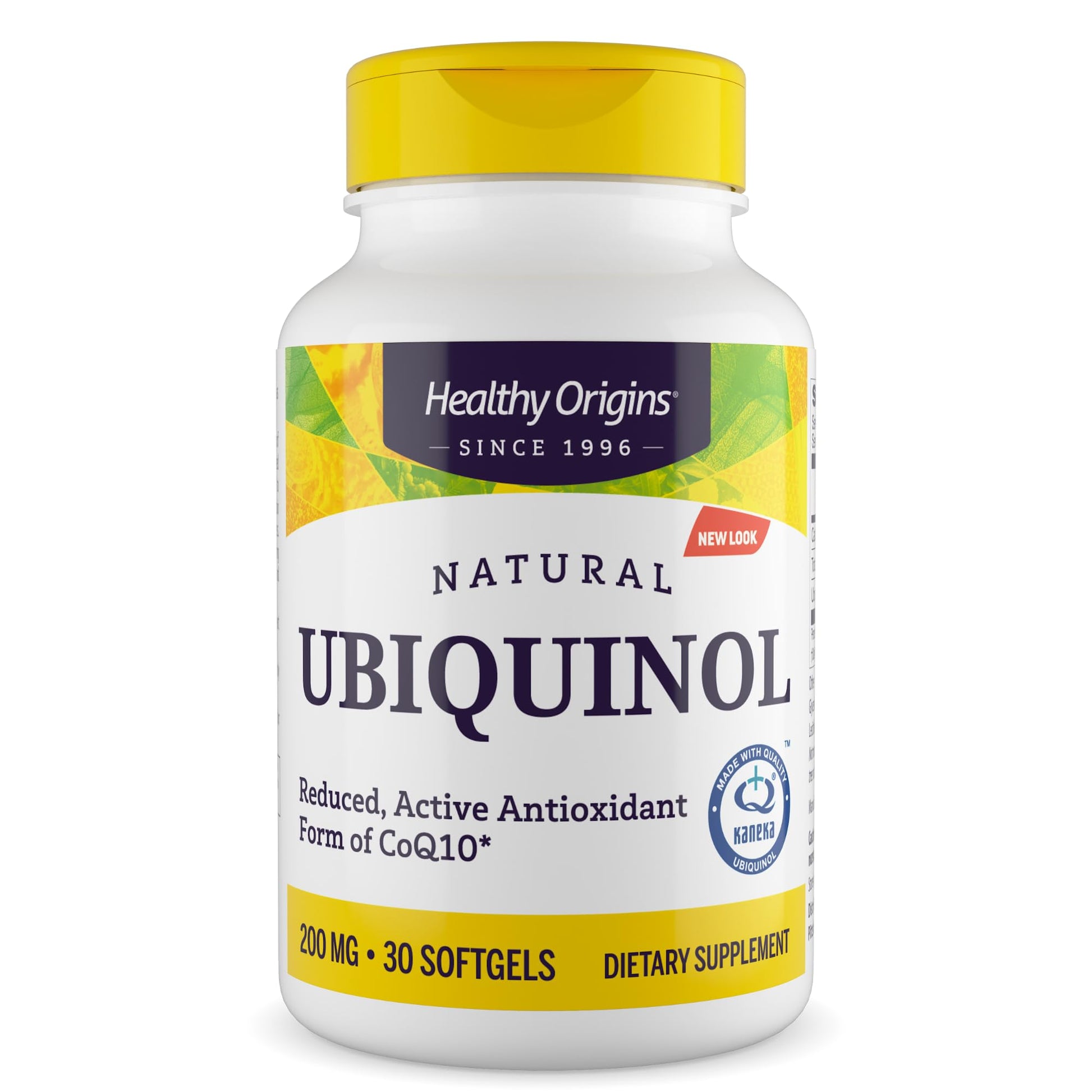 Healthy Origins Ubiquinol (Active Form of CoQ10), 200 mg Softgels, 30 Count