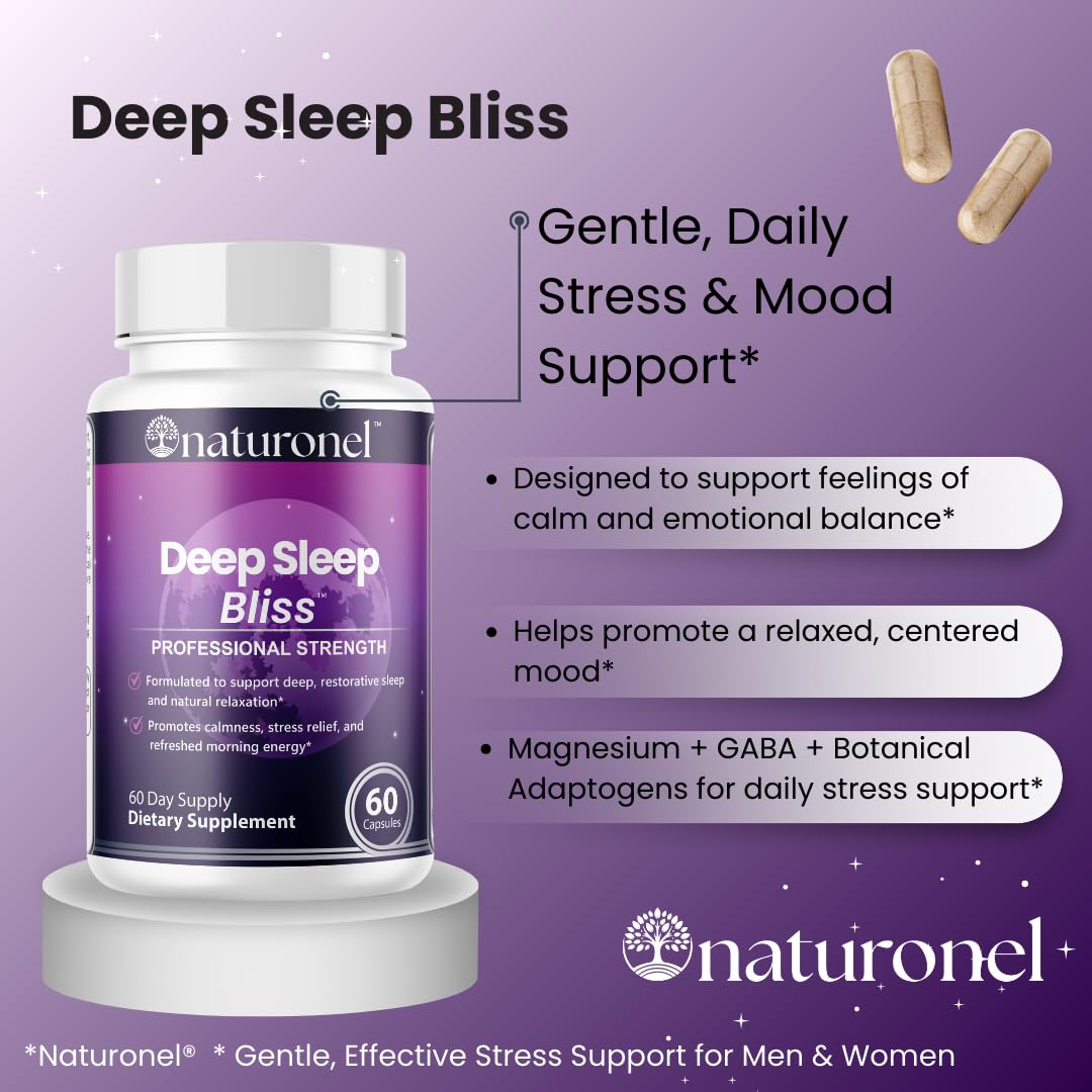 Naturonel Deep Sleep Bliss Capsule, 60 Count