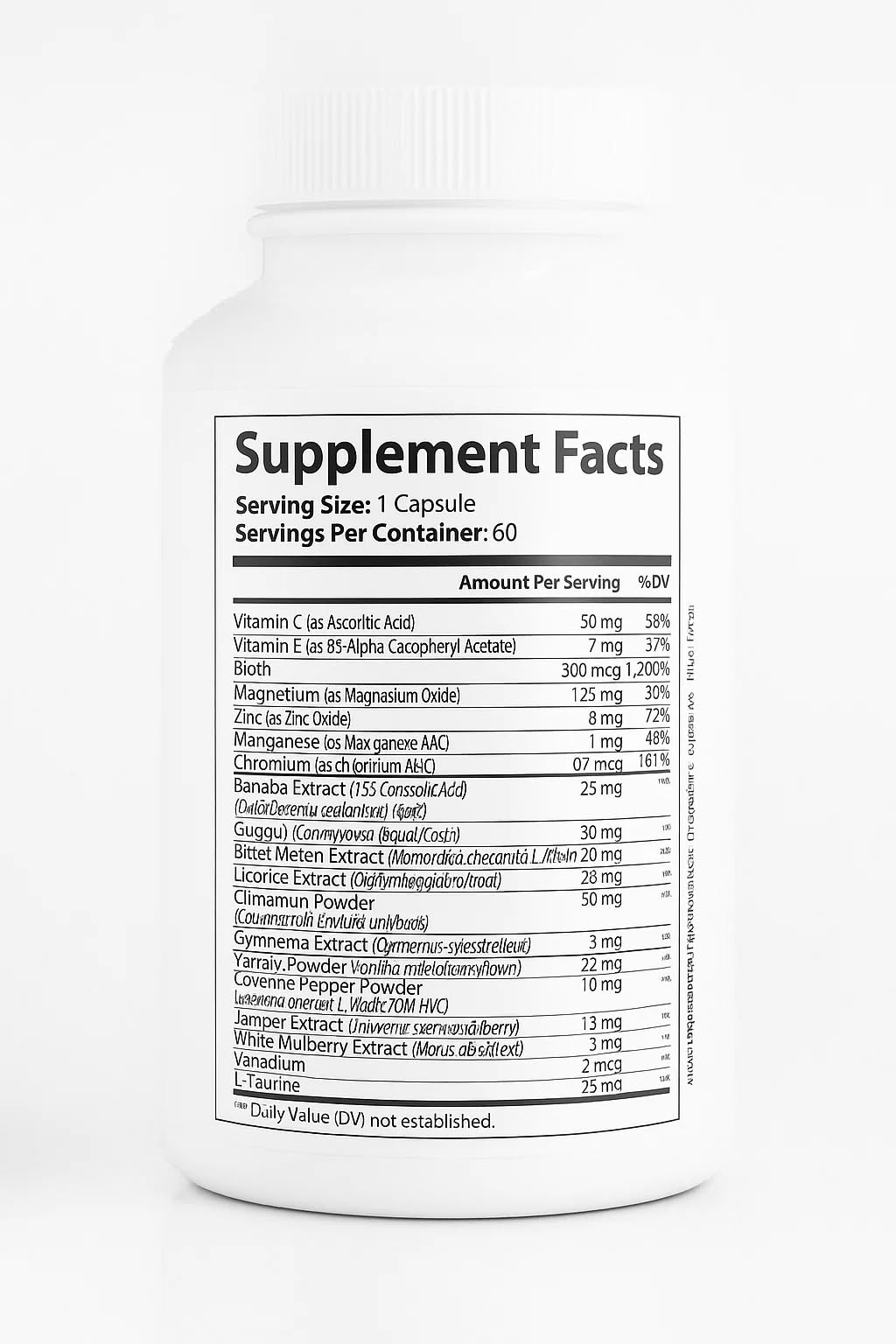 Purely Vital GlucoCut Advanced Supplement Formula, 60 Capsules