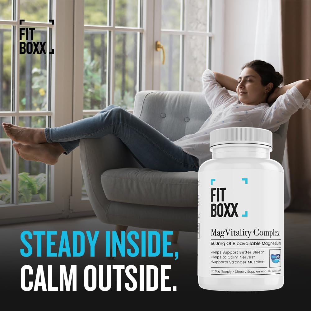 Fit Boxx MagVitality Complex, 60 Capsules