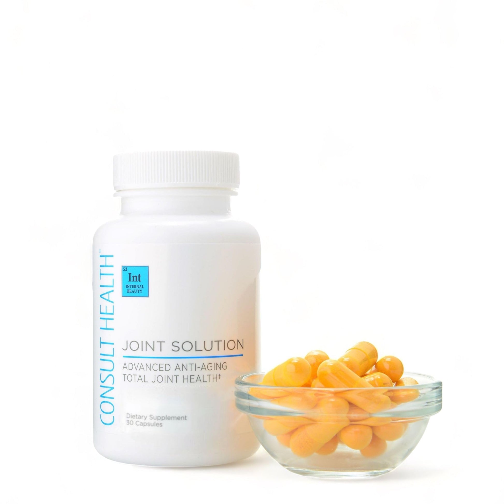 Consult Health Joint Solution Advanced Total Joint Health Dietary Supplement Capsules, 30 Count