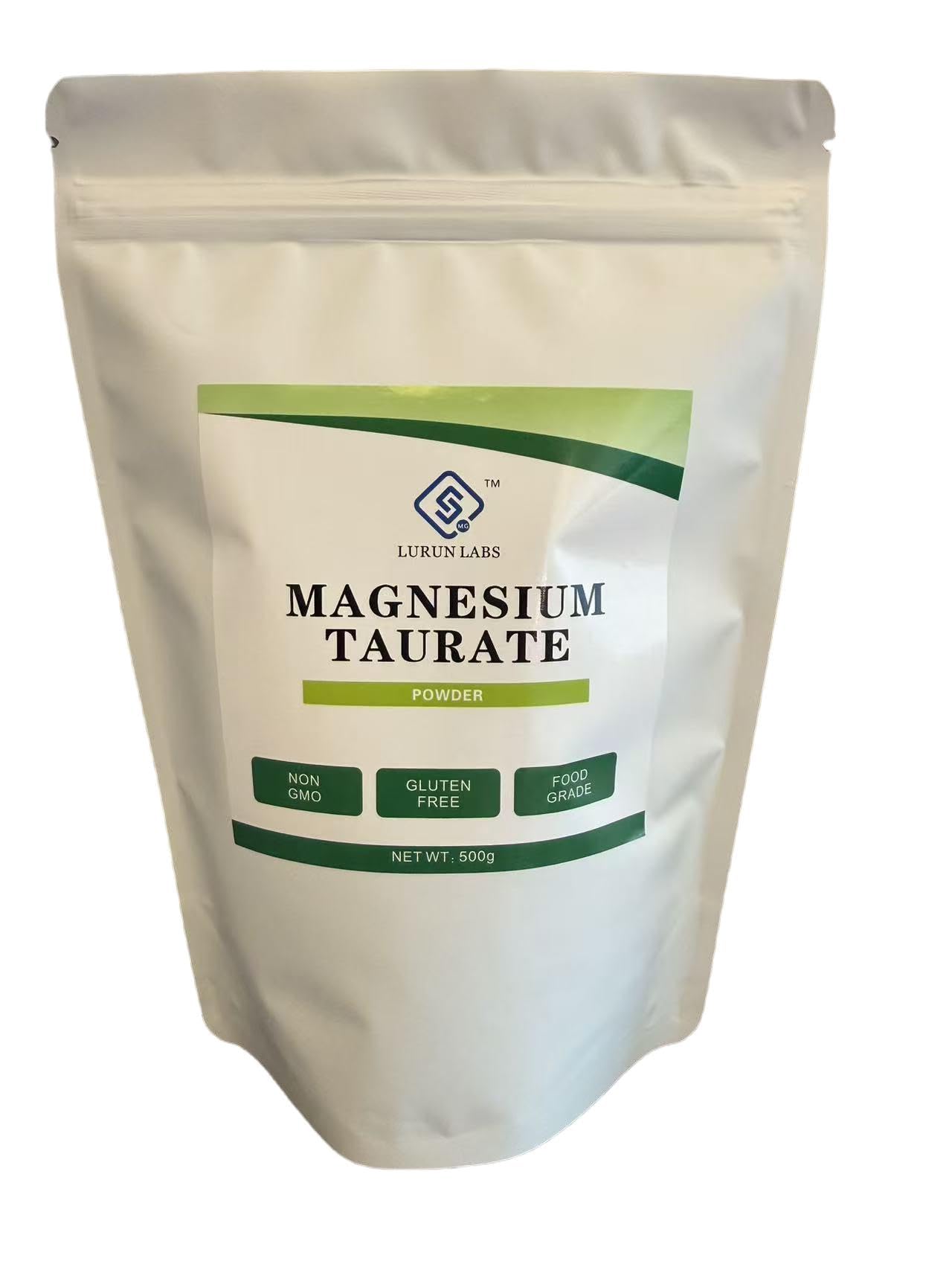 MG LURUN LABS Magnesium Taurate Powder, 500 g, Pack of 200