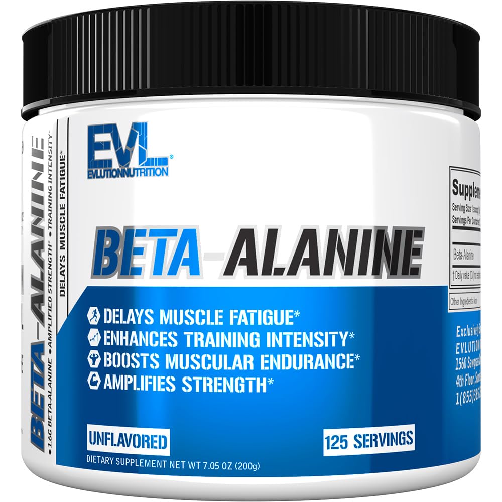Evlution Beta-Alanine Powder 7 Ounce