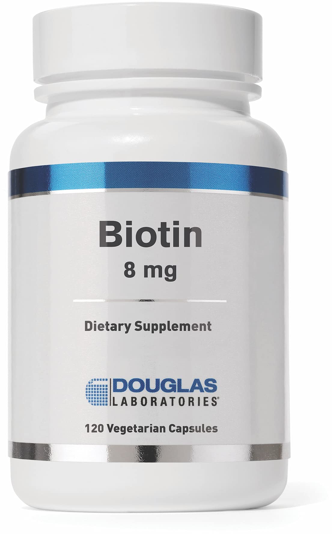 Douglas Laboratories Biotin 8 mg Capsule, 120 Capsules