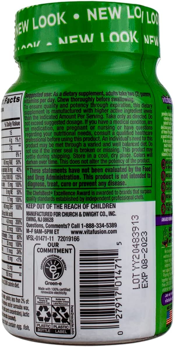 Vitafusion MultiVites Gummy Vitamins, 140 Gummies