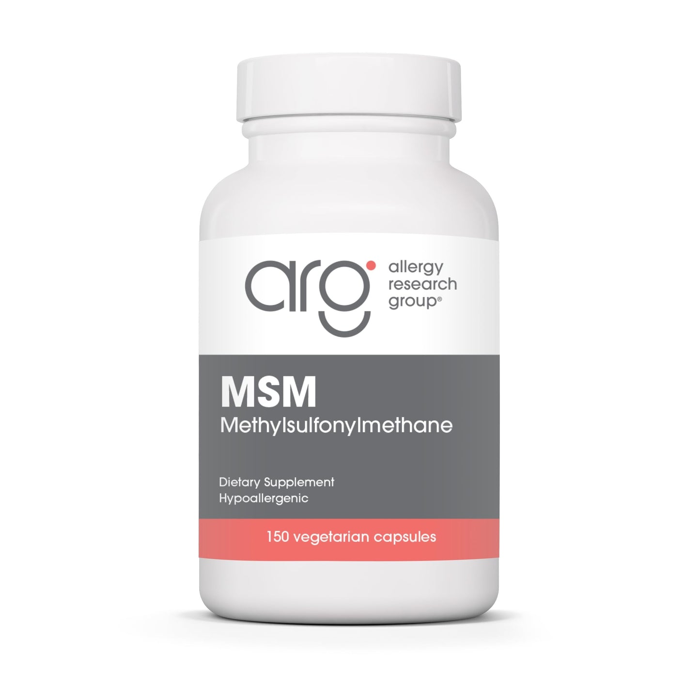 Allergy Research Group MSM 500 mg Capsules 150 Capsules