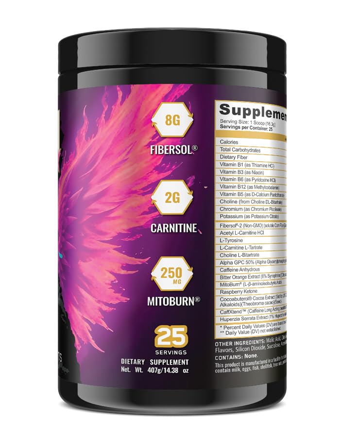 Underground Bio Labs Panda Burn MAX Powder 14.38 Ounce