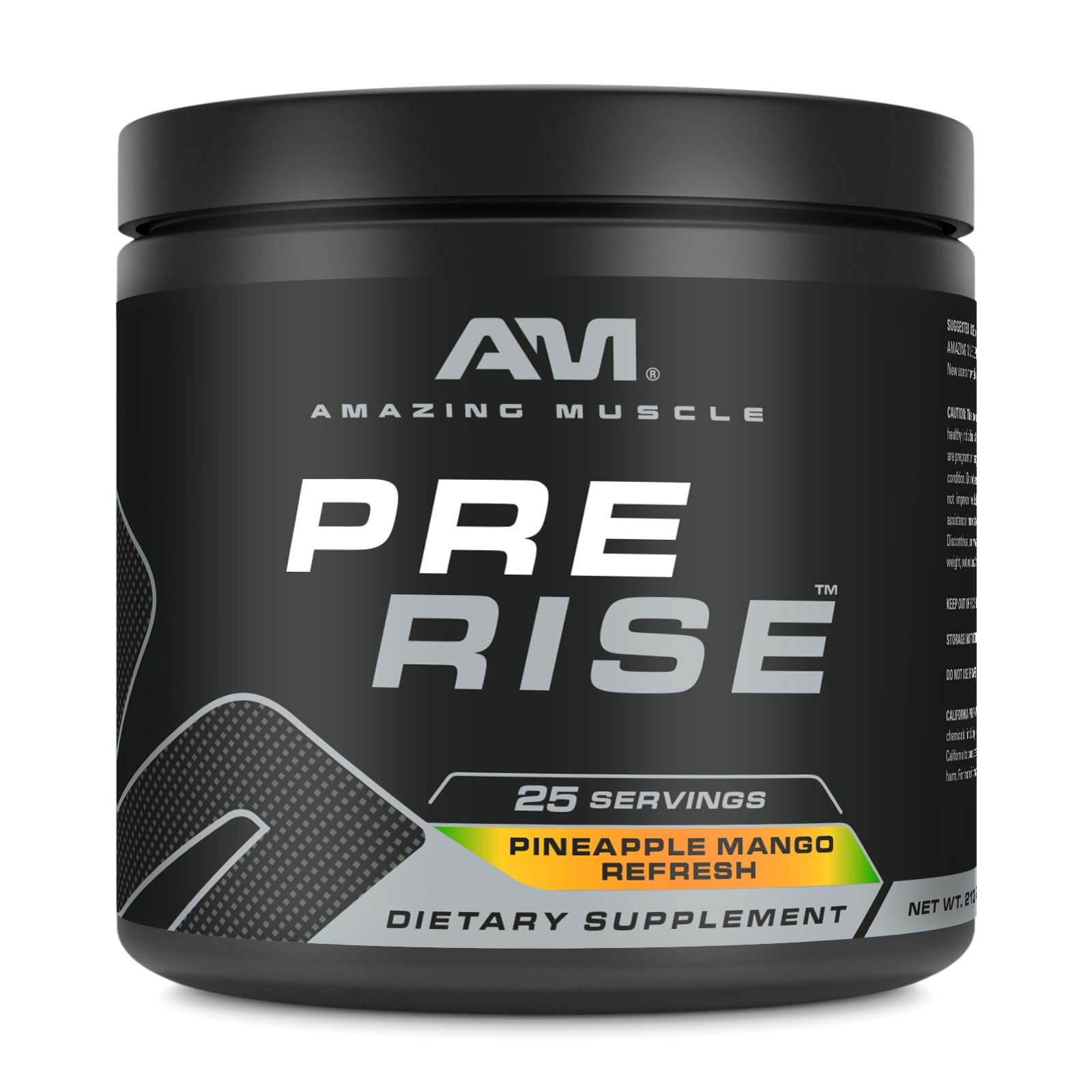 Amazing Muscle Pre Rise Powder 1 Ounce (Pack of 1), 25 Servings