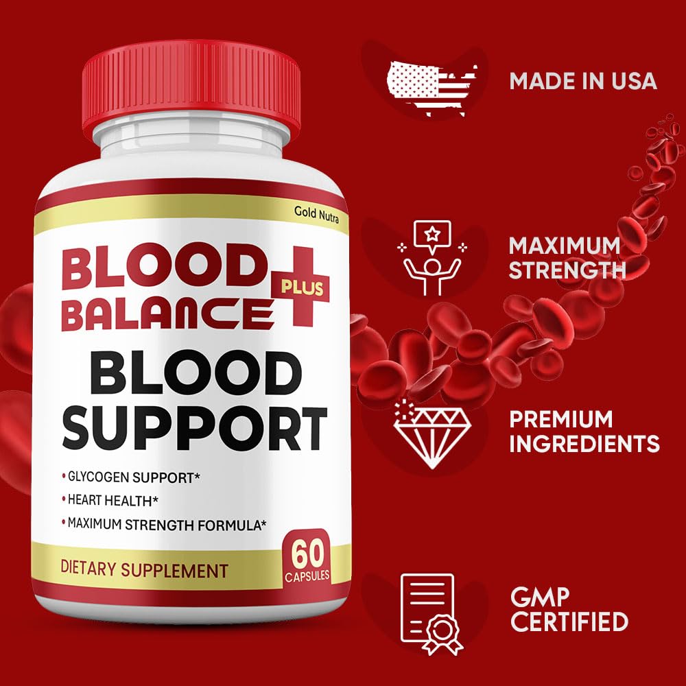 Gold Nutra BloodBalance Plus Capsules, 1 Count