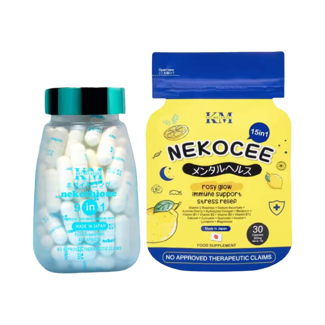 Generic HerSkin Nekothione Glutathione & NekoCee Capsules 90 Count