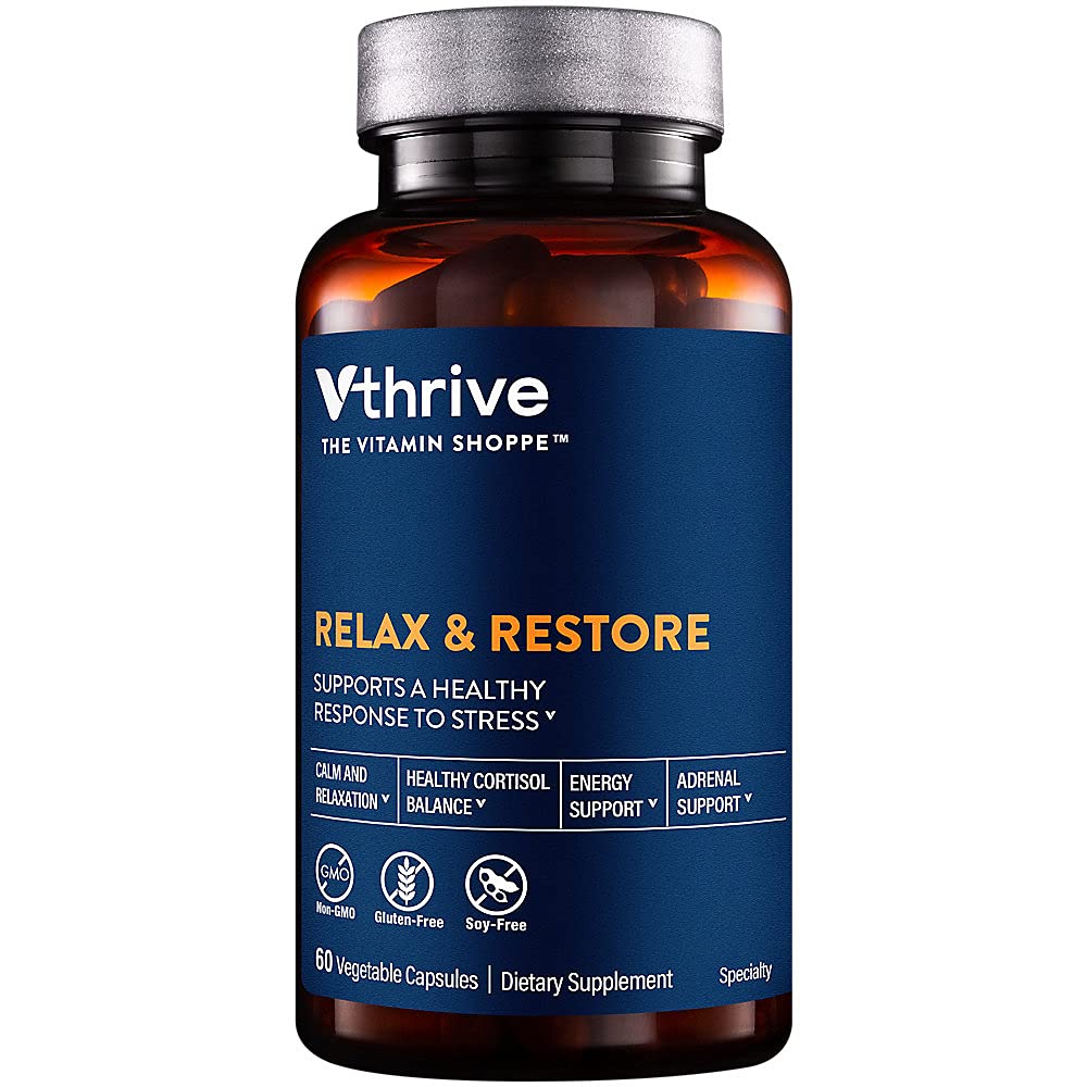 Vthrive Relax and Restore Capsule, 60 Count