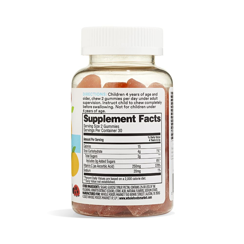 365 by Whole Foods Market Vitamin C Gummies 60 Count