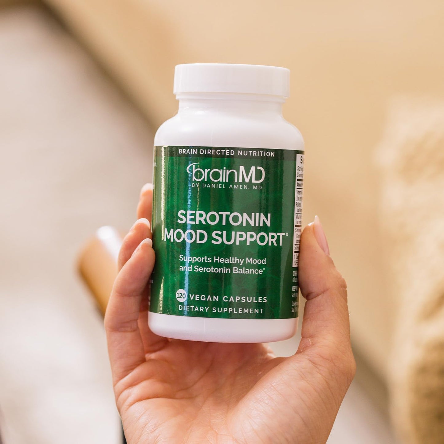 BRAINMD Dr Amen Serotonin Mood Support Capsules 120 Capsules