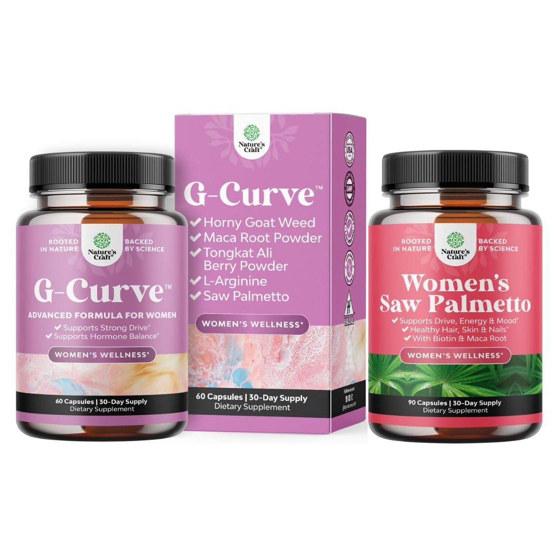 Natures Craft G-Curve Butt & Breast Growth Capsules