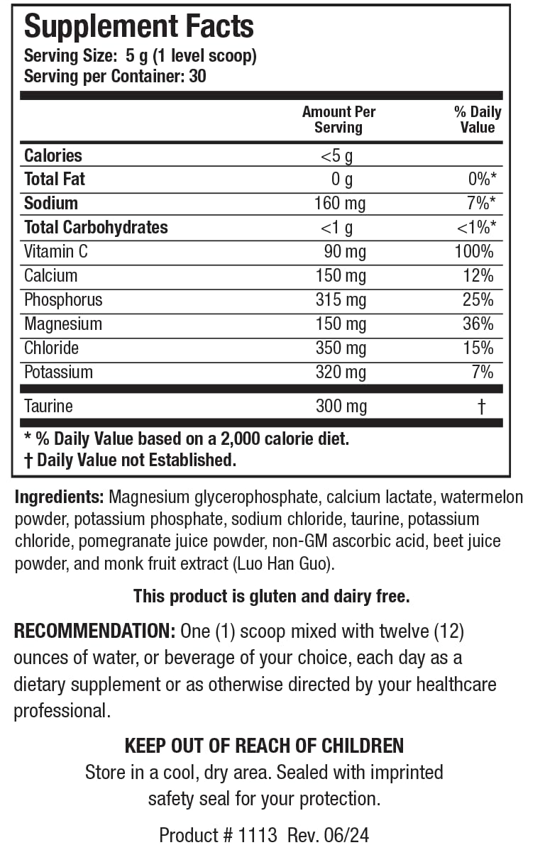 Biotics Research Electrolyte Forte Powder, 5 oz