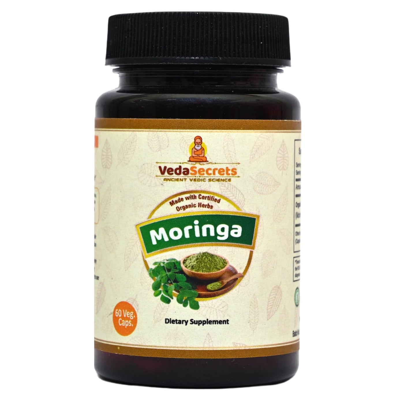 VedaSecrets Moringa Capsules 60 Count