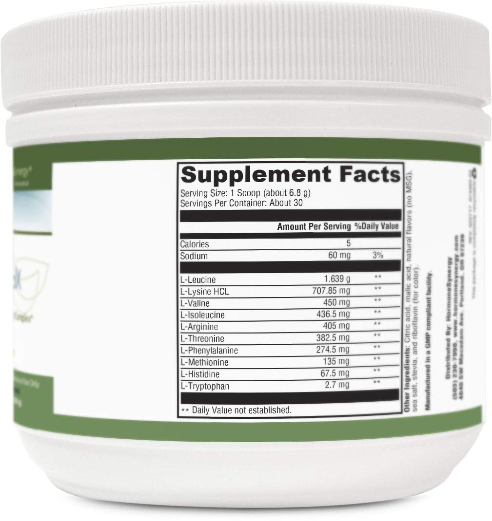HormoneSynergy AnaBolX by Dr. RetzlerRx Anabolic Amino Acid Complex Powder Lemon 7.2 Ounce