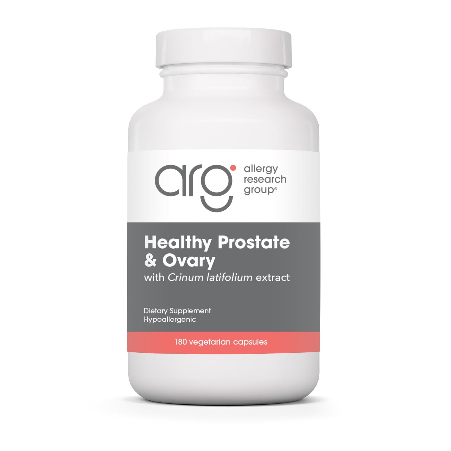 Allergy Research Group Healthy Prostate & Ovary - Traditional Chinese & Vietnamese Herbal Blend with Crinum Latifolium - Supports Reproductive Tissue & Immune Balance Capsules, 180 Count