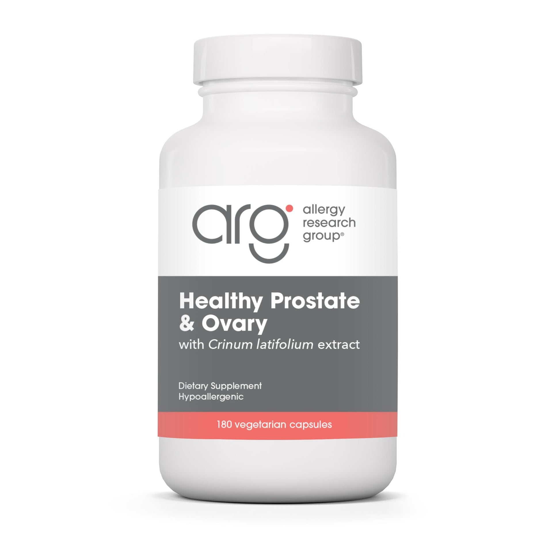 Allergy Research Group Healthy Prostate & Ovary - Traditional Chinese & Vietnamese Herbal Blend with Crinum Latifolium - Supports Reproductive Tissue & Immune Balance Capsules, 180 Count