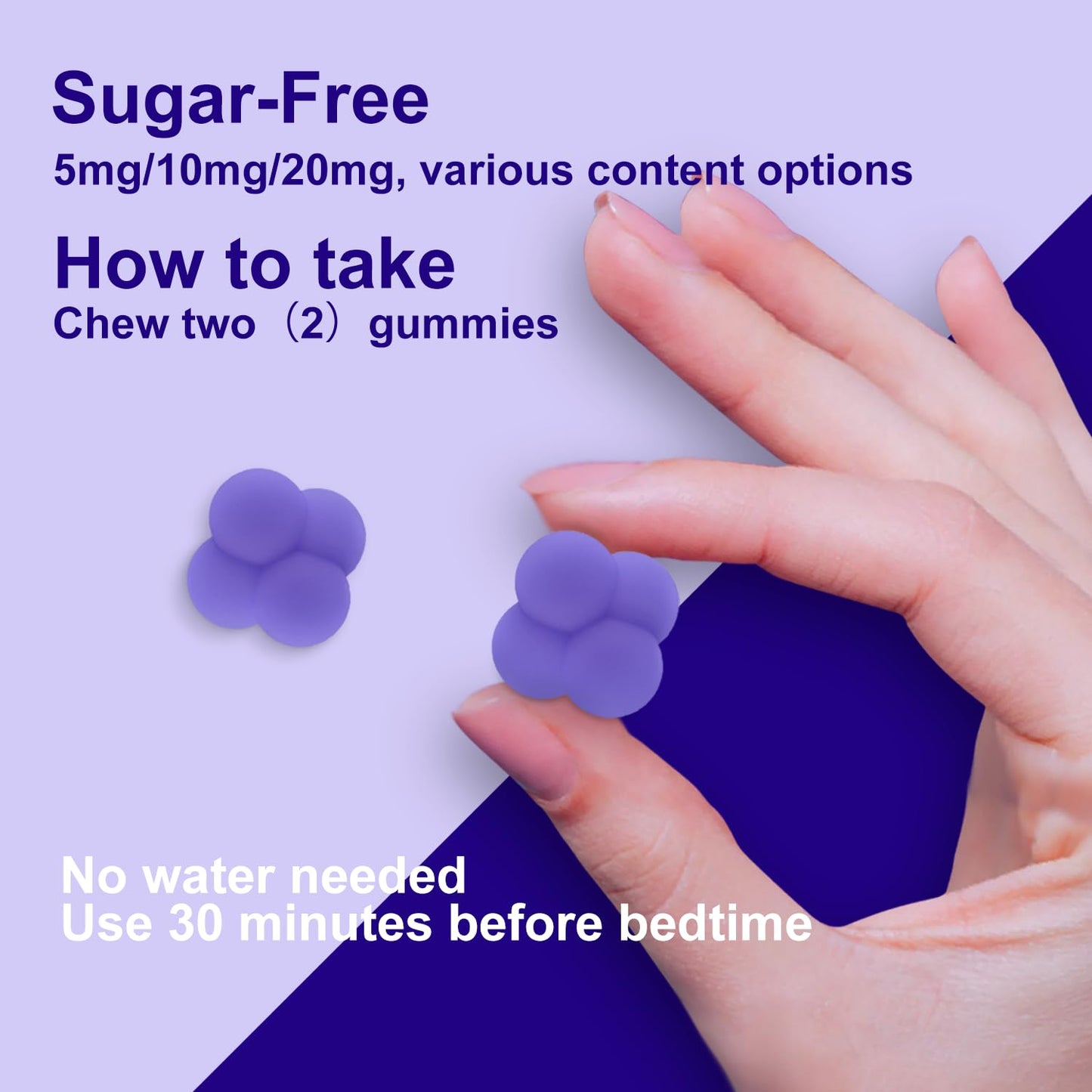 FUJI ORCHARD Melatonin Gummies 5mg, 60 Count